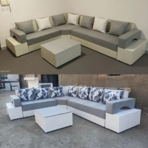 مبل راحتی ال ۷ نفره دسته دوبل